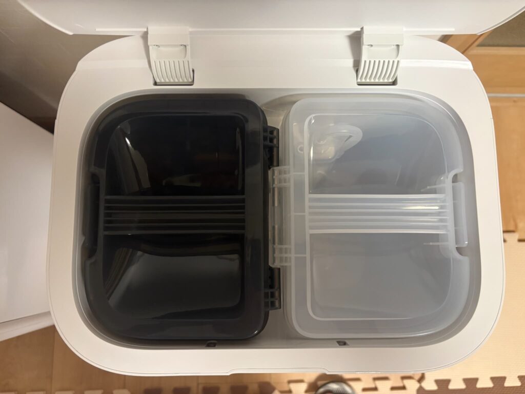 Dreame D20 Ultraの浄水・汚水タンク